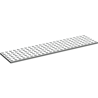 Lego destička 6x24, světle šedá (4114520)